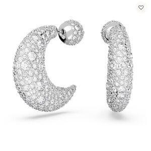 SWAROVSKI Sublima drop earrings Moon, New in Box